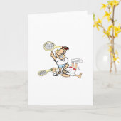 Tennissieger Karte (Gelbe Blume)