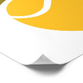 Tennissieger Poster (Ecke)