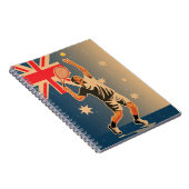 Tennisspiel Notizblock (Rechte Seite)