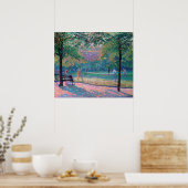 Tennisspiel Poster (Küche)