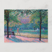 Tennisspiel Postkarte (Vorderseite)