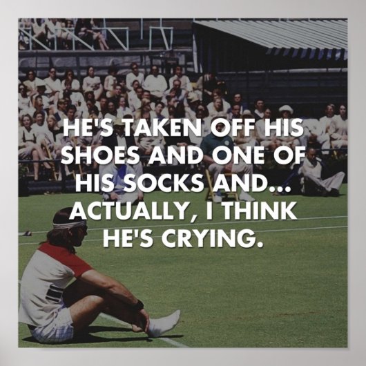 Tennisspiel richie tenenbaum poster (Vorne)