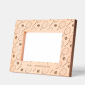 Tennisspiel, Set, Match Geätzte Rahmen (Links)