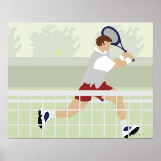 Tennisspieler 2 poster