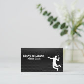 Tennisspieler | Athlete Visitenkarte (Stehend Vorderseite)