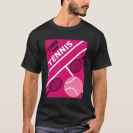 Tennisspieler auf Rasen T-Shirt