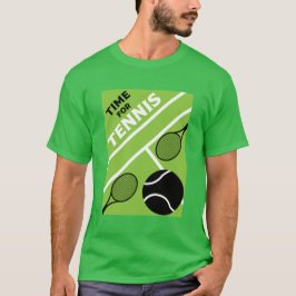 Tennisspieler auf Rasen T-Shirt