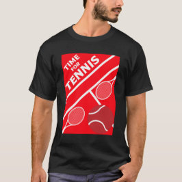 Tennisspieler auf Rasen T-Shirt
