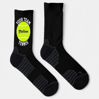 Tennisspieler Benutzerdefiniertes Team und Name Sp Socken