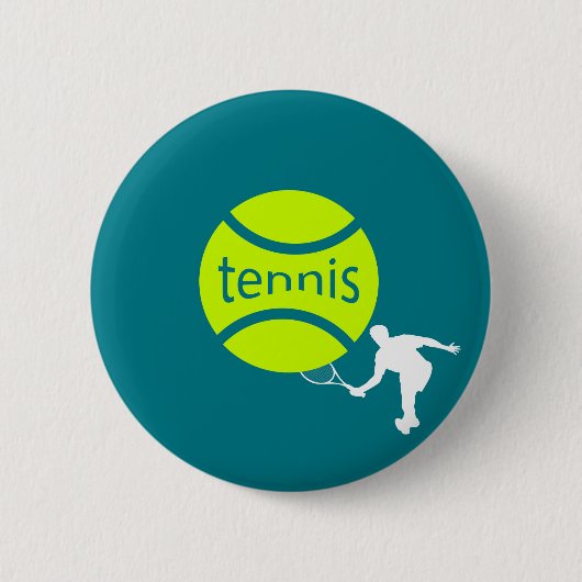 Tennisspieler Button (Vorderseite)