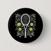 Tennisspieler Button (Vorderseite)