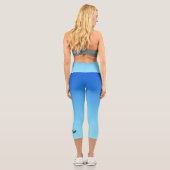Tennisspieler Capri Leggings (Rückseite)