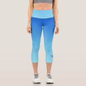 Tennisspieler Capri Leggings (Vorderseite)