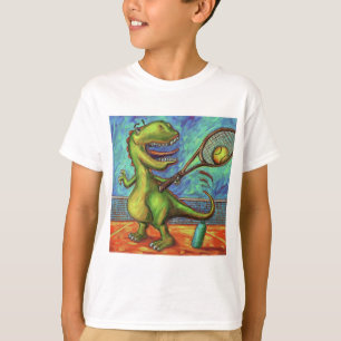 Tennisspieler Dino T-Shirt