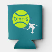Tennisspieler Dosenkühler (Rückseite)
