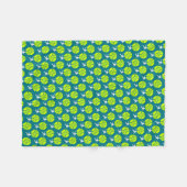 Tennisspieler Fleecedecke (Vorderseite (Horizontal))