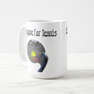 Tennisspieler Funny Pelican, Tasse