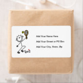 Tennisspieler für männliches Strichmännchen (Insitu)