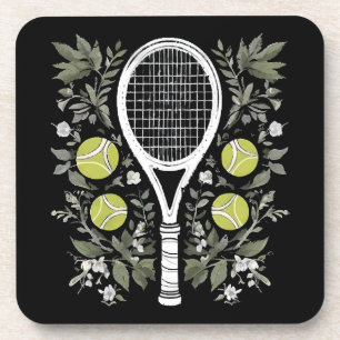 Tennisspieler Getränkeuntersetzer