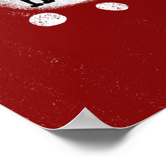 Tennisspieler haben mehr Spaß beim Plakattieren Poster (Ecke)