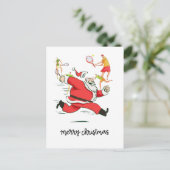 Tennisspieler hinter Weihnachten (Stehend Vorderseite)