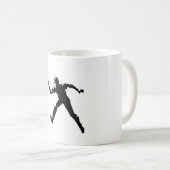 Tennisspieler Kaffeetasse (VorderseiteRechts)