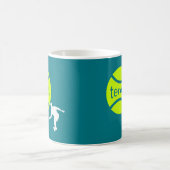 Tennisspieler Kaffeetasse (Mittel)