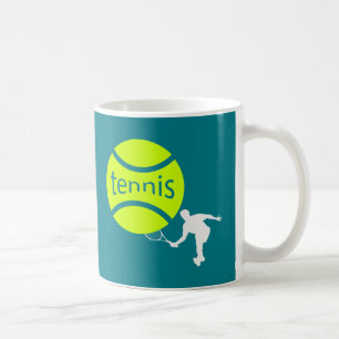Tennisspieler Kaffeetasse