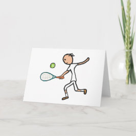 Tennisspieler Karte