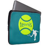 Tennisspieler Laptopschutzhülle (Vorne Rechts)