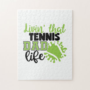 Tennisspieler   Leben in diesem Tennis-Vater Puzzle