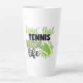 Tennisspieler | Leben in dieser Tennis-Mama Milchtasse (Vorderseite)