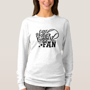 Tennisspieler   Little Brother Größter Fan Tennis T-Shirt