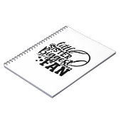 Tennisspieler | Little Sister Größter Fan Tennis Notizblock (Linke Seite)