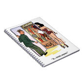 Tennisspieler, lustig notizblock (Rechte Seite)