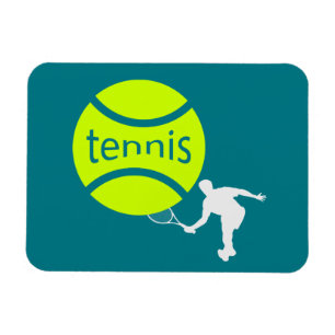 Tennisspieler Magnet