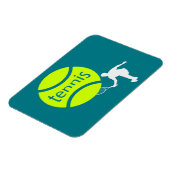 Tennisspieler Magnet (Linke Seite)