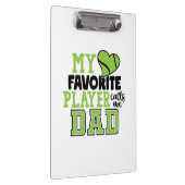 Tennisspieler | Mein Lieblings-Player ruft mich Va Klemmbrett (Rechts)