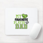Tennisspieler | Mein Lieblings-Player ruft mich Va Mousepad (Mit Mouse)