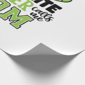 Tennisspieler | Mein Lieblingsspieler ruft mich Ma Geschenkpapier (Ecke)