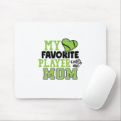 Tennisspieler | Mein Lieblingsspieler ruft mich Ma Mousepad (Mit Mouse)