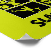 Tennisspieler mit Rollstuhl Poster (Ecke)