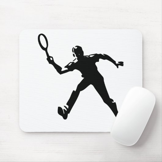 Tennisspieler Mousepad (Mit Mouse)