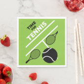 Tennisspieler Napkin Serviette (Beispiel)