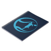 Tennisspieler Notizblock (Linke Seite)