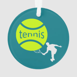 Tennisspieler Ornament