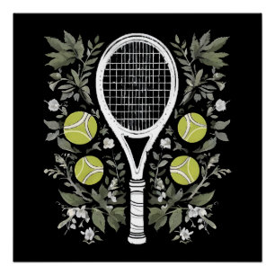 Tennisspieler Poster