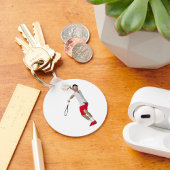 Tennisspieler Schlüsselanhänger