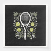Tennisspieler Serviette (Vorderseite)