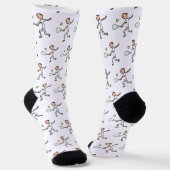 Tennisspieler Socken (Gewinkelt)